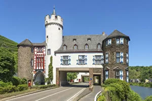 Von der Leyen Castle, Kobern-Gondorf, Mosel Valley, Rhineland-Palatinate, Germany
