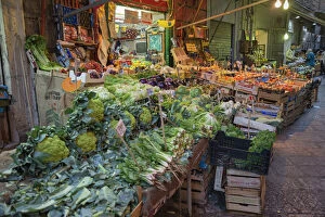 Abundance Gallery: Vucciria market, Palermo, Sicily, Italy, Europe