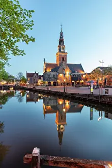 North Holland Prints: Waag building, Alkmaar Cheese market, North Holland, Netherlands