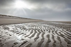 Wadden coast near Rantum, Sylt, Schleswig-Holstein, Germany