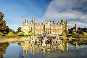 Country House Prints: Waddesden Manor, Waddesdon, Buckinghamshire, England, UK