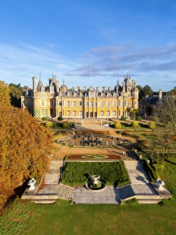 Country House Prints: Waddesden Manor, Waddesdon, Buckinghamshire, England