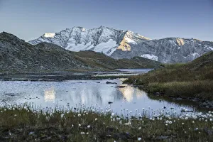 Orco Valley Prints: Waiting for sunset. Graian Alps. Levanne. Hill of Nivolet. Aosta Valley Italy Europe