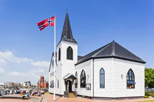 Cardiff Prints: Wales, Cardiff, Cardiff Bay, Norwegian Church Arts Centre
