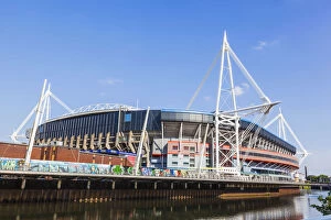 Wales, Cardiff, The Millenium Stadium aka Principality Stadium