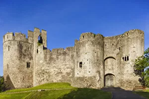 Images Dated 12th September 2016: Wales, Monmouthshire, Chepstow, Chepstow Castle