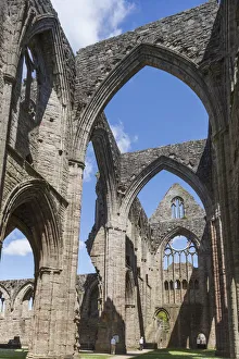 Wales, Monmouthshire, Tintern Abbey