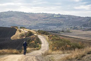 Tuscany District Prints: Walking around the Orcia Valley, Siena province, Tuscany, Italy