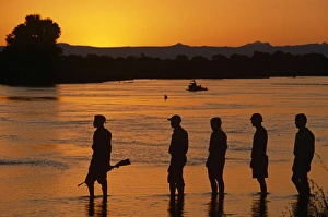 Zambia Gallery: Walking safari from Bilimungwe Bushcamp cross the Kapamba