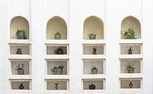 Zanzibar Prints: Wall of alcoves, Stonetown, Zanzibar, Tanzania