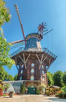 Federal State Prints: Mill Am Wall, Bremen, Germany