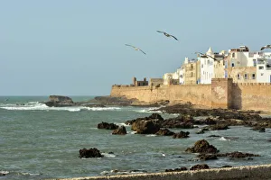 Images Dated 2nd July 2014: The walled city of Essaouira facing the vast Atlantic Ocean. Morocco