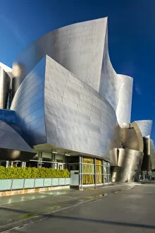The Walt Disney Concert Hall designed by Frank Gehry, Los Angeles, California, USA