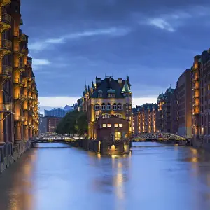 Warehouses of Speicherstadt (UNESCO World Heritage Site), Hamburg, Germany