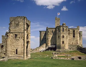 Towering Prints: Warkworth Castle, Warkworth, Northumberland, England