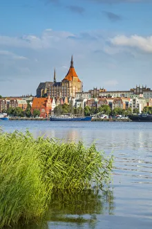 Warnow river & Rostock, Baltic Coast, Mecklenburg-Western Pomerania, Germany