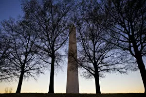 Images Dated 16th April 2008: Washington Monument, Washington DC, USA