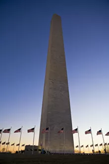 Images Dated 16th April 2008: Washington Monument, Washington DC, USA