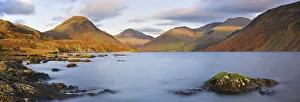 Scafell Prints: Wast Water with Kirk Fell Great Gable and Scafell, Lake District National Park, Cumbria