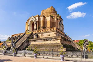 Wat Chedi Luang, Chiang Mai, Northern Thailand, Thailand