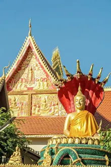 Pha That Luang Prints: Wat That Luang Tai, Pha That Luang, Vientiane (capital city), Laos