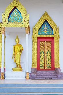 Religious Buildings Prints: Wat Mongkol Nimit also known as Wat Klang in the Old town, Phuket, Thailand