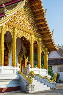 Wat Nong Sihkounmuang buddhist temple, Luang Prabang, Louangphabang Province, Laos