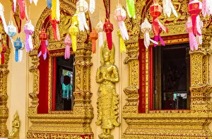 Images Dated 5th August 2020: Wat Phan On temple complex, Chiang Mai, Northern Thailand, Thailand
