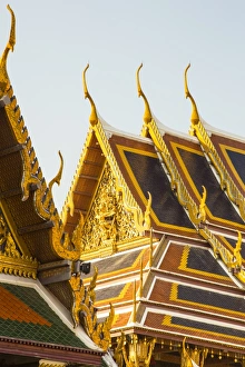 Wat Phra Kaew Prints: Wat Phra Kaew (Temple of the Emerald Buddha), Bangkok, Thailand