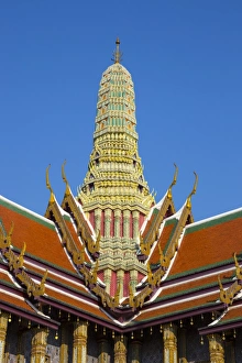 Wat Phra Kaew Prints: Wat Phra Kaew (Temple of the Emerald Buddha), Bangkok, Thailand