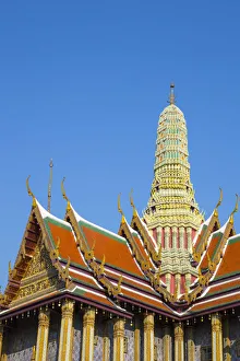 Wat Phra Kaew (Temple of the Emerald Buddha), Bangkok, Thailand