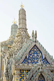 Images Dated 5th February 2016: Wat Phra Kaew (Temple of the Emerald Buddha), Bangkok, Thailand