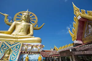 Images Dated 12th February 2014: Wat Phra Yai Ko Pan (Big Buddha), Bo Phut, Koh Samui, Thailand