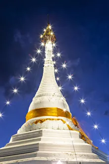 Images Dated 5th August 2020: Wat Phrathat Doi Kongmu, Mae Hong Son, Northern Thailand, Thailand