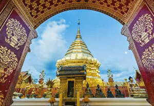 Images Dated 2nd January 2018: Wat Phrathat Doi Suthep, Chiang Mai, Thailand