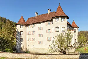 Water castle, Glatt, Sulz am Neckar, Black Forest, Baden Wurttemberg, Germany