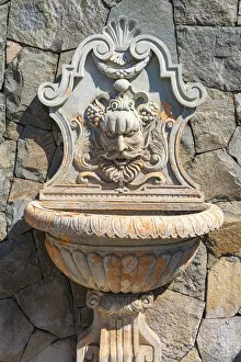 Images Dated 17th May 2022: Detail of water fountain, Haras de Pirque winery, Pirque, Maipo Valley, Cordillera Province