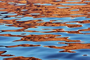 Abstract Collection: Water impression - Greenland, Northeast Greenland National Park, Ymer Island, between
