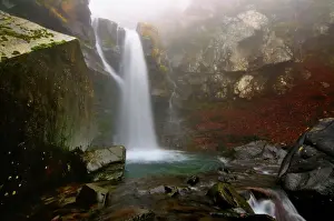Waterfall of Dardagna, regional park of Corno alle Scale