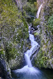 Beira Alta Prints: Waterfall on the Leandres stream, Poco do Inferno. Manteigas