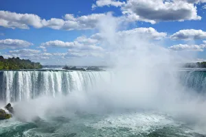 Indian Summer Prints: Waterfall Niagara Falls - Canada, Ontario, Niagara, Niagara Falls - Great Lakes