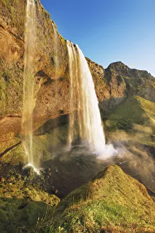 Seljalandsfoss Prints: Waterfall Seljalandsfoss - Iceland, Southern Region, Seljalandsfoss