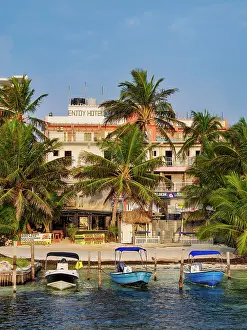 Cayo Caulker Prints: Waterfront of Caye Caulker, Belize District, Belize