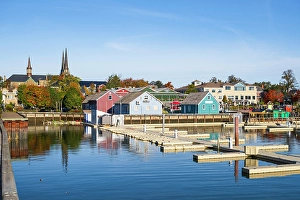 Charlottetown Prints: Waterfront, Charlottetown, Prince Edward Island, Canada, North America