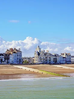 National Trail Prints: Waterfront in Eastbourne, East Sussex, England, United Kingdom