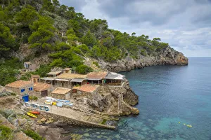 Images Dated 6th October 2017: Waterside restaurant, Cala De Deia, Serra de Tramuntana (a location in the BBC drama