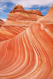 Southwest Prints: The Wave at Coyote Buttes in the Paria Canyon-Vermilion Cliffs Wilderness, Arizona, USA