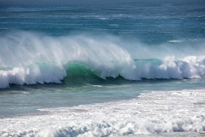 Powerful Prints: Waves in the Atlantic Ocean, Fuerteventura, Canary Islands, Spain