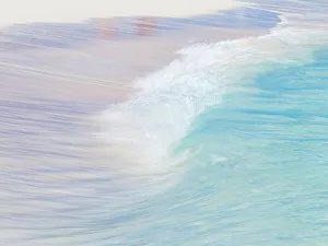 Waves on Seven Mile Beach, Grand Cayman, Cayman Islands, British West Indies