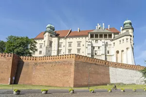 Images Dated 15th October 2020: Wawel Royal Castle, Unesco World Heritage Site, Krakow Old Town, Krakow, Poland